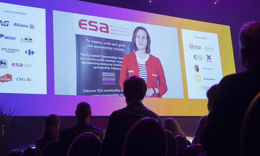 Sponsorlive 2021 Sophie Morris speaking at Sponsor Live